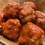 Polpette di pasta di salame al sugo